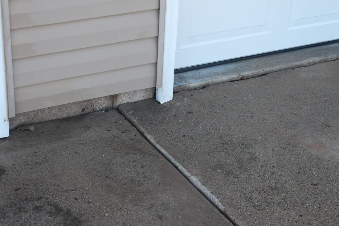 After sidewalk leveling in Berrien County, MI after concrete lifting and leveling