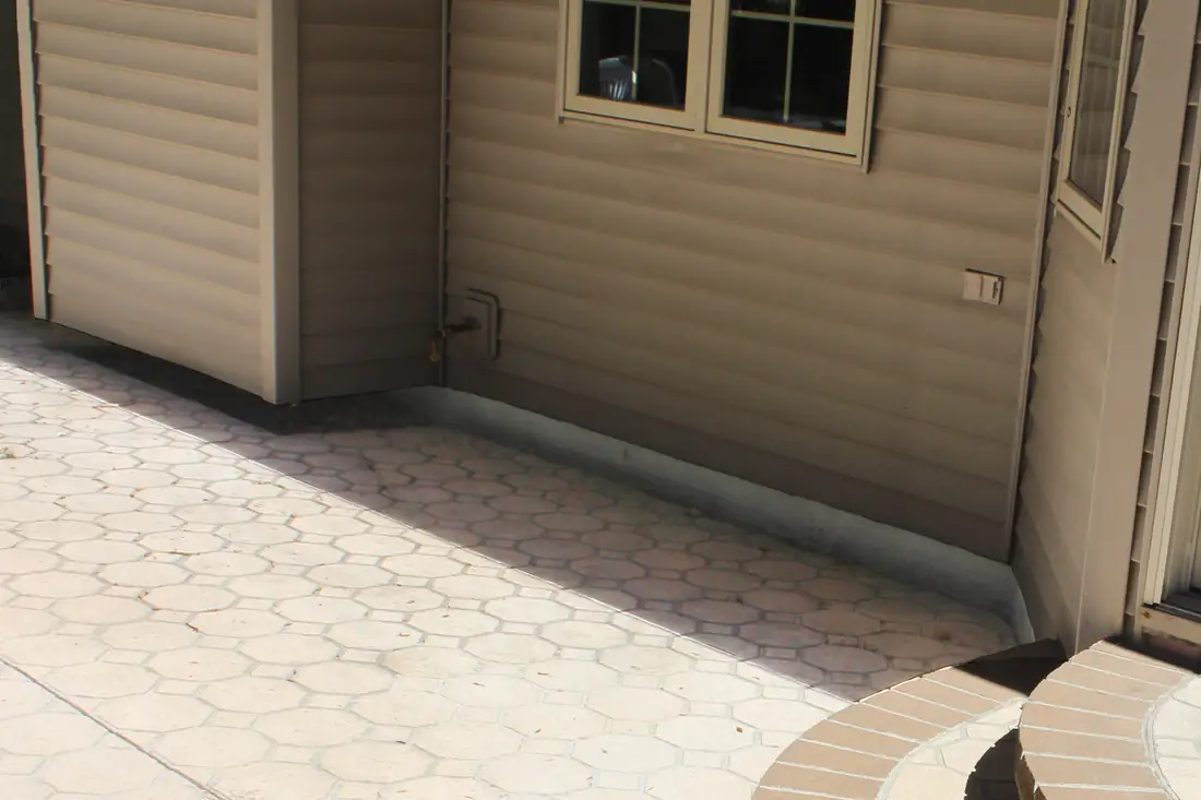 After concrete repair in Berrien County, MI with lifted and leveled residential concrete