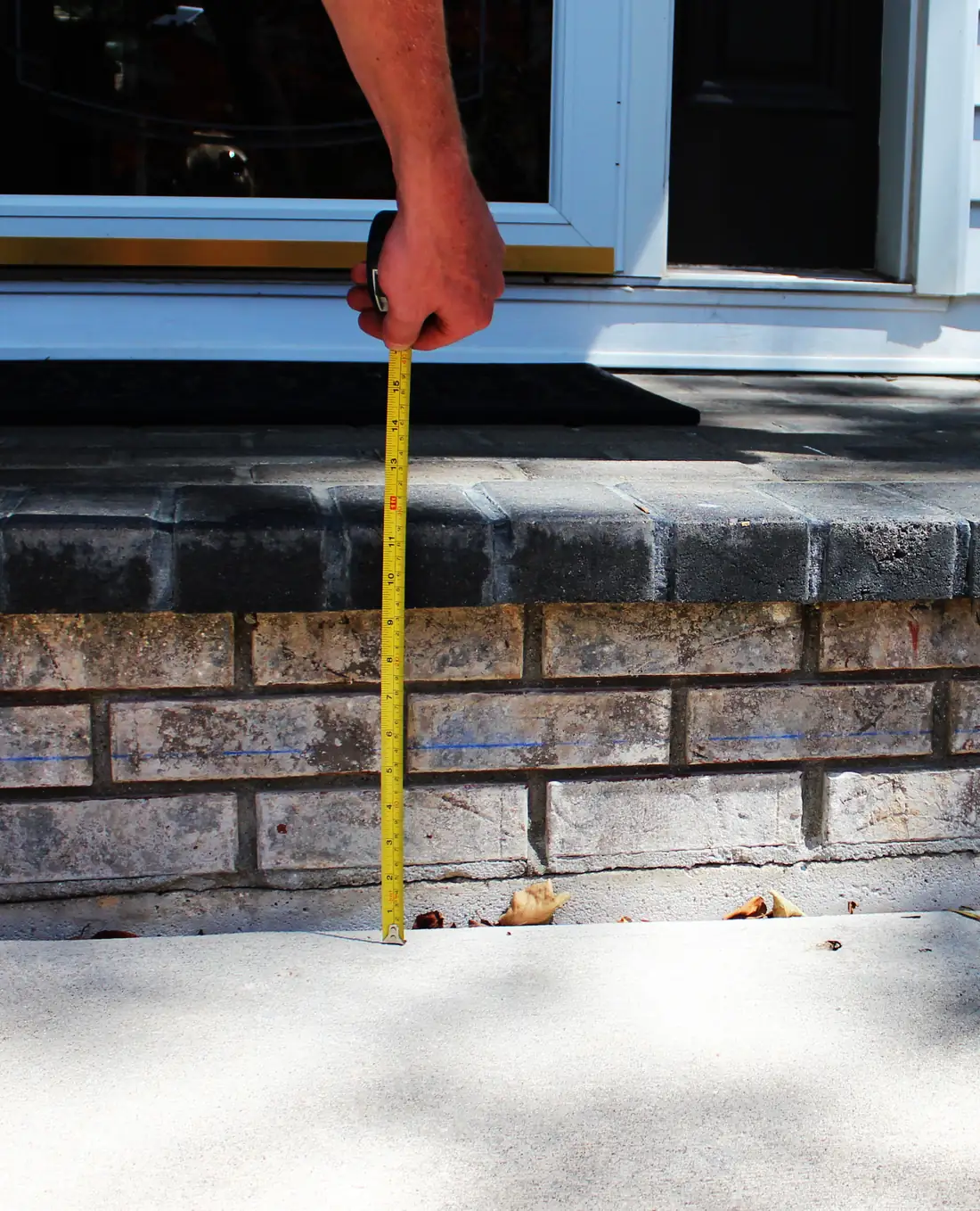 After garage floor leveling in Berrien County, MI with lifted and leveled residential concrete