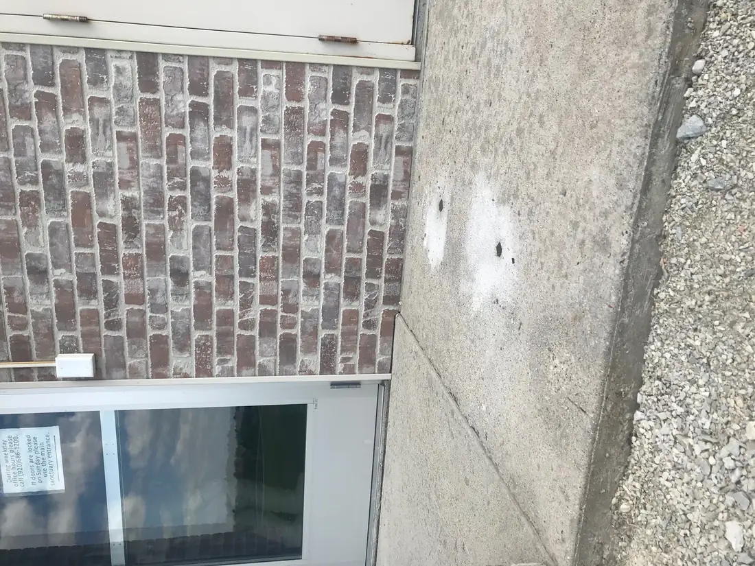 After polyurethane foam injection and concrete leveling repair in Berrien County, MI